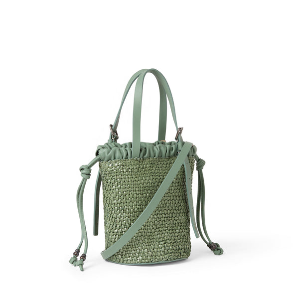 Henry Beguelin Secchiello Arricciato Intreccio Madreperla Agave Green