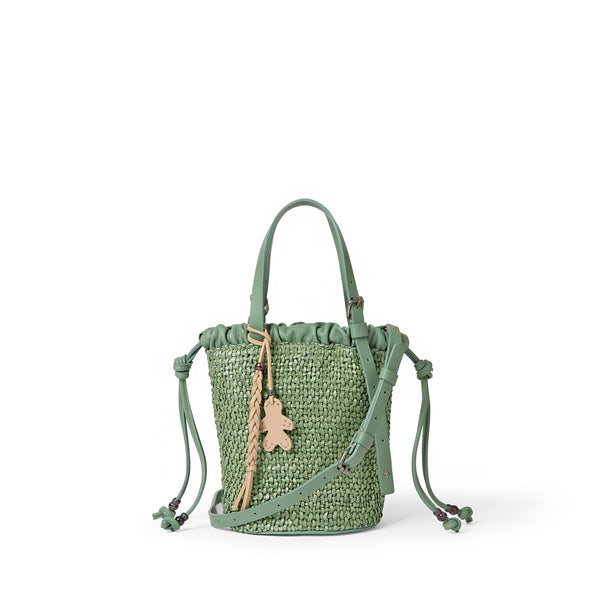 henry beguelin Secchiello Arricciato Intreccio Madreperla Agave Green