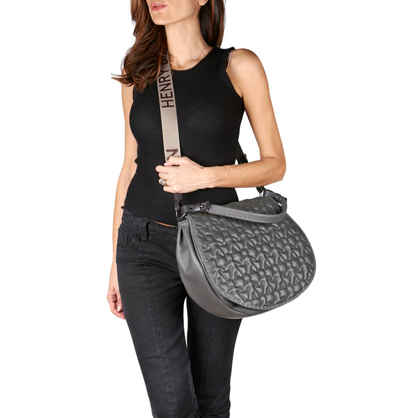 Henry Beguelin Sella Trapunta L HB Omino Trapunta Anthracite