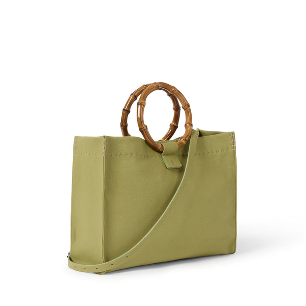 Henry Beguelin Shopping Bambu M Martellato Sage Green