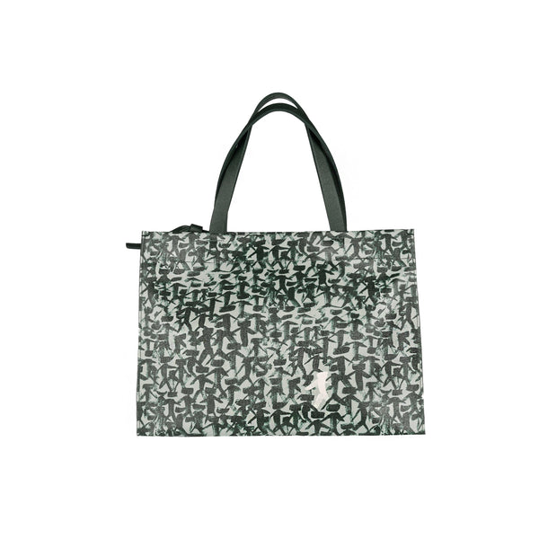 Henry Beguelin Shopping Pocket M Omino Stand Out Forest Green