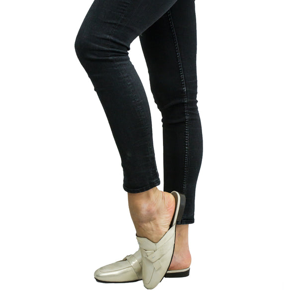 Henry Beguelin Slipper Nodi Metal Sport Chalk White