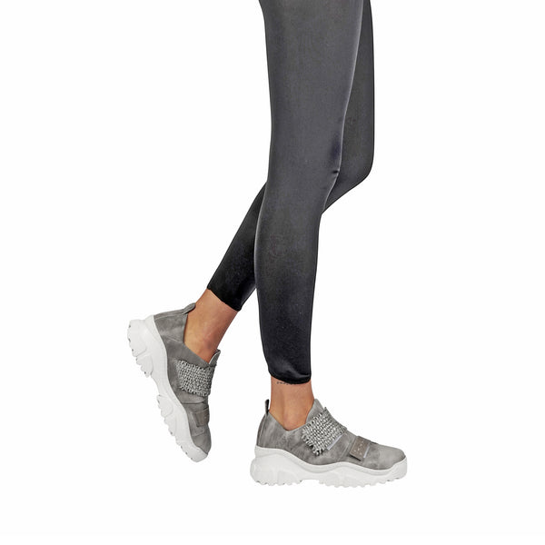 Henry Beguelin Sneaker Intreccio Madreperla Fog Grey