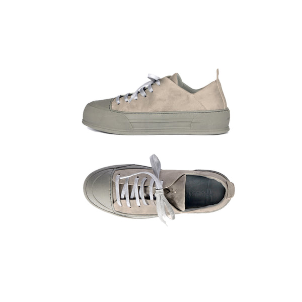 henry beguelin Sneaker Vegetal Wash light beige grey