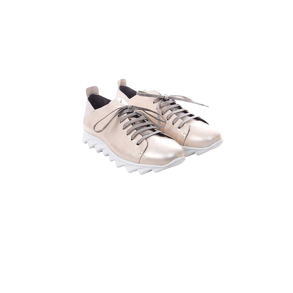 henry beguelin Sneaker Zig Zag Metal Sport Light Pink
