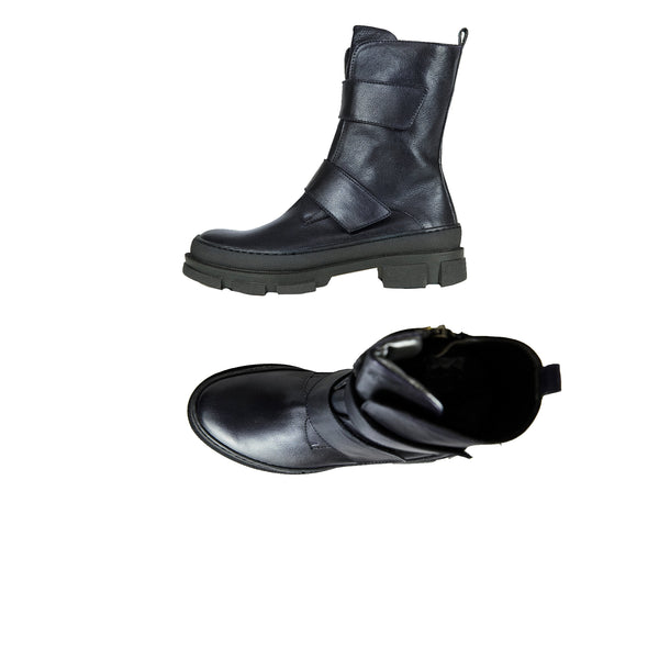 henry beguelin Straps Combat Boot Messico Deep Blue