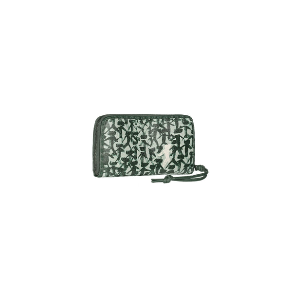 Henry Beguelin Wallet Ocean Omino Stand Out Forest Green