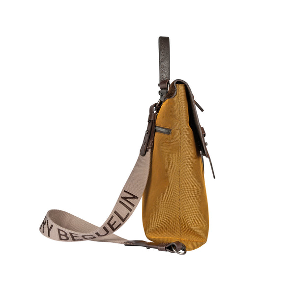 Henry Beguelin Zavorra Backpack Horse M Nylon Pony Curry