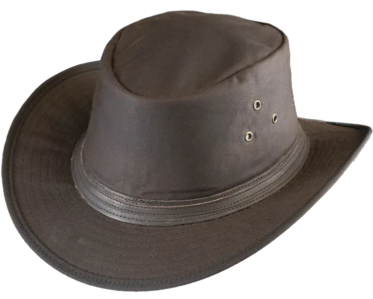henschel Allport Waxed Cotton Packer Hat