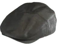 Henschel Quinton Leather Ivy Cap