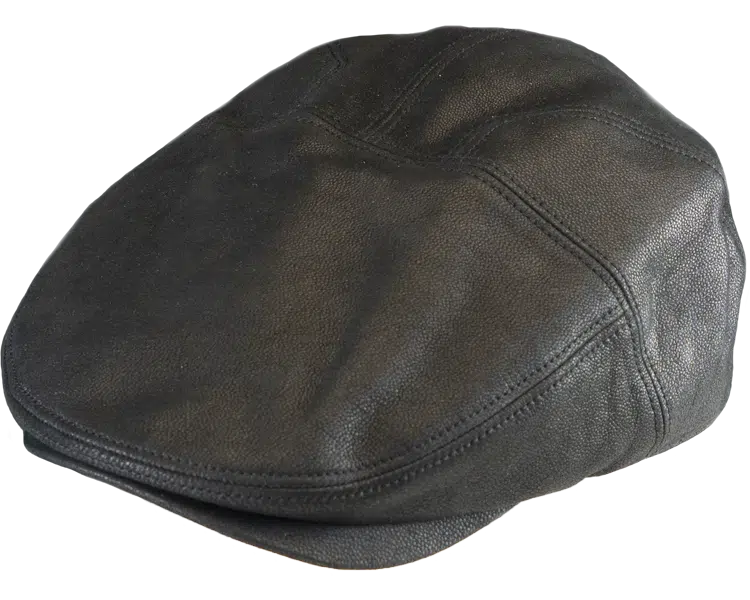 henschel Quinton Leather Ivy Cap