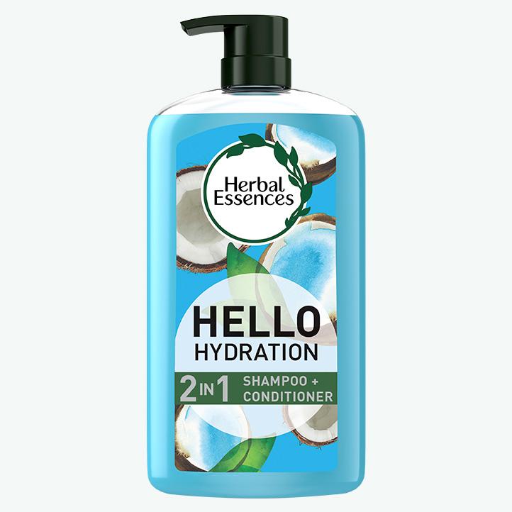 herbal essences Hello Hydration 2 in 1 Shampoo & Conditioner Moisture for Hair