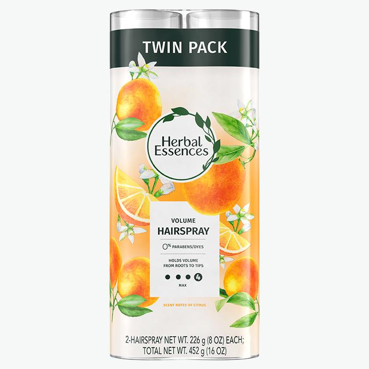 herbal essences Lightweight Hair Volumizing Hairspray Twin Pack for Strong Hold