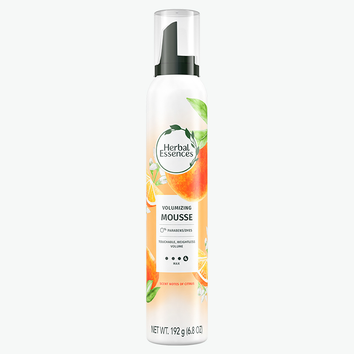 herbal essences Paraben Free Volumizing Hair Mousse Foam with Orange Blossom
