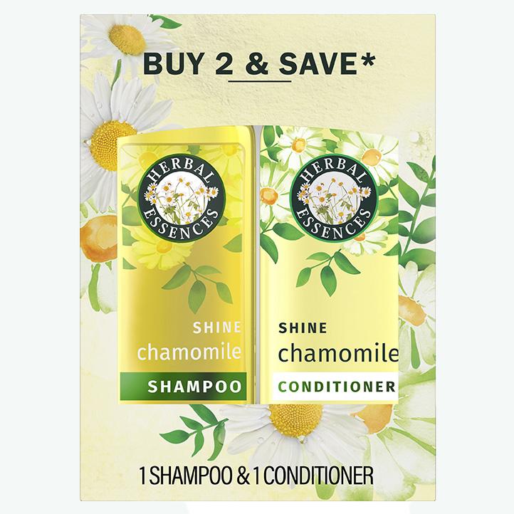 herbal essences Shine Collection Chamomile Shampoo and Conditioner Set