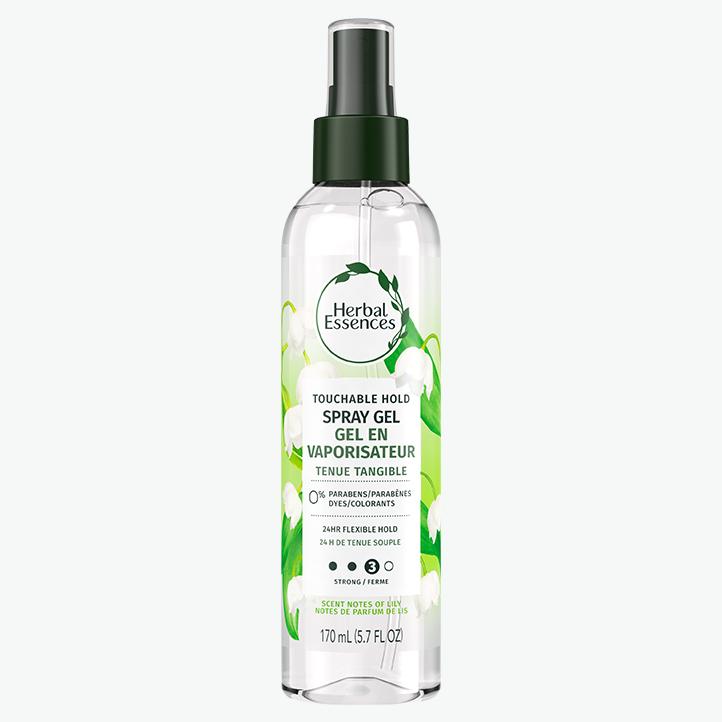 herbal essences Touchable Hold Hair Styling Spray Gel