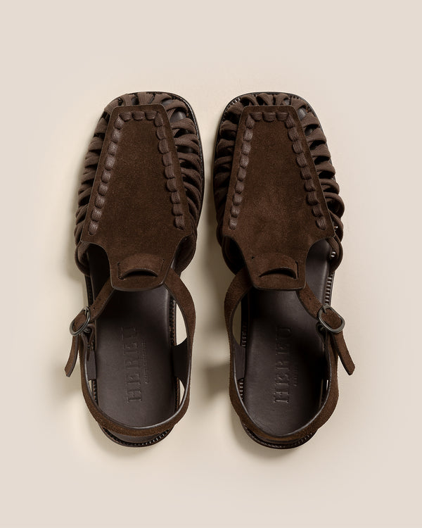 Hereu ALARO SUEDE Dark Brown