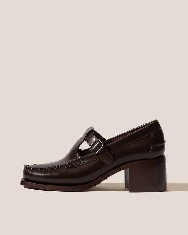 hereu ALBER HEELED dark brown