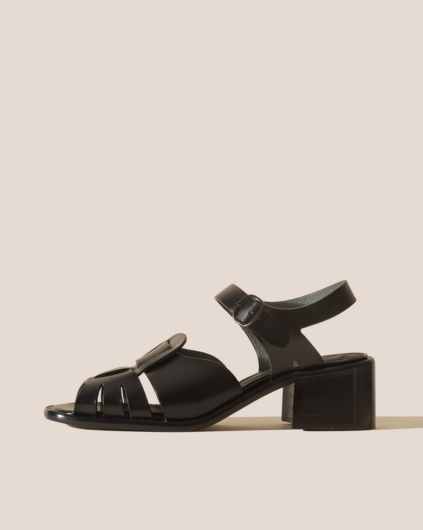 hereu ANCORA SQUARED HEELED black