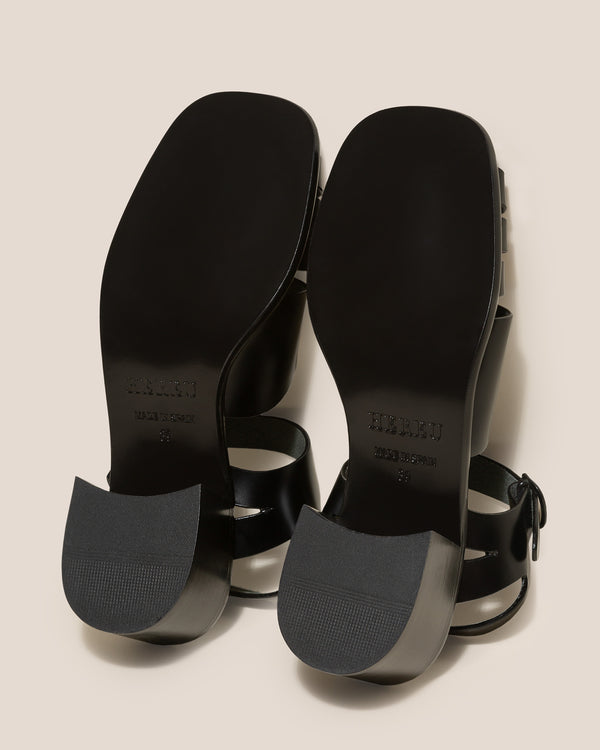 Hereu ANCORA SQUARED HEELED Black