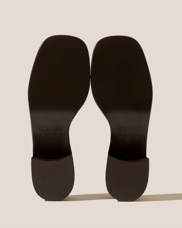 Hereu ANCORA SQUARED HEELED Tan