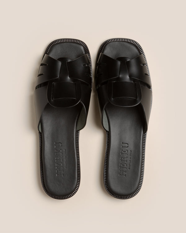 Hereu ANCORA SQUARED SLIDE Black