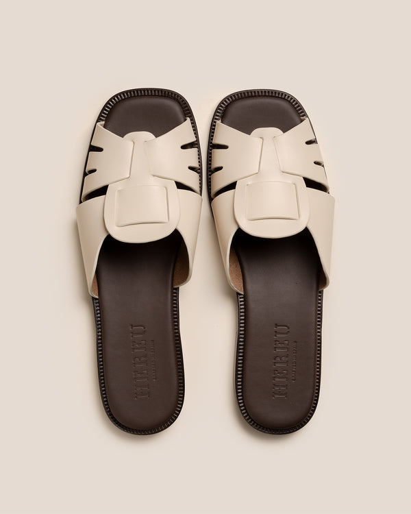 Hereu ANCORA SQUARED SLIDE Custard