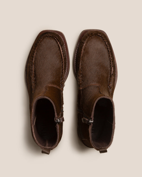 Hereu ANDREU CALF HAIR Dark Brown