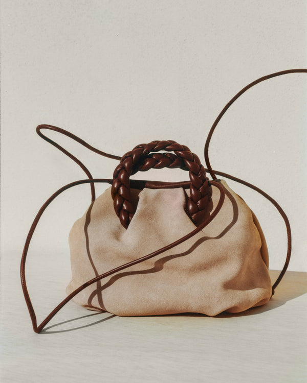 Hereu BOMBON M SUEDE Natural/chestnut