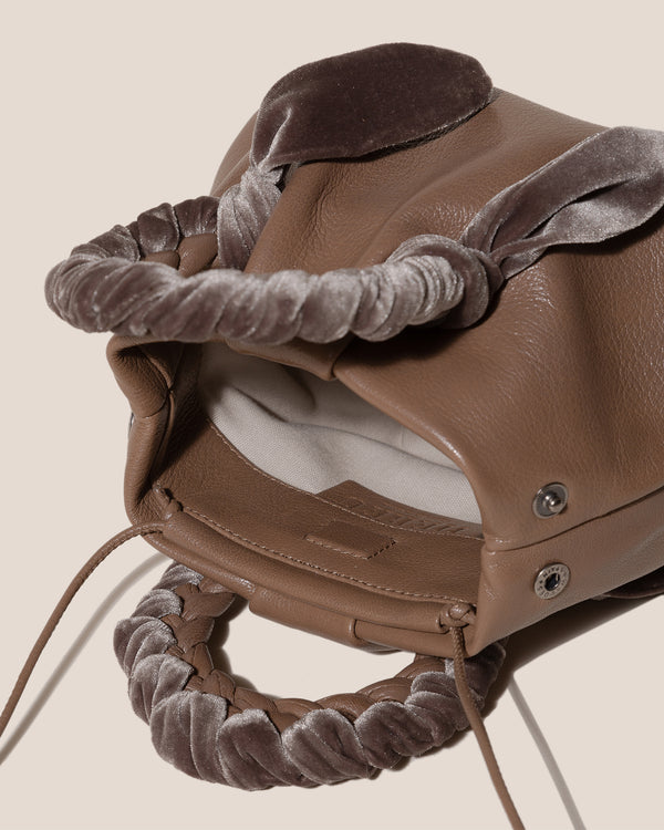 Hereu BOMBON VELVET FOULARD Taupe