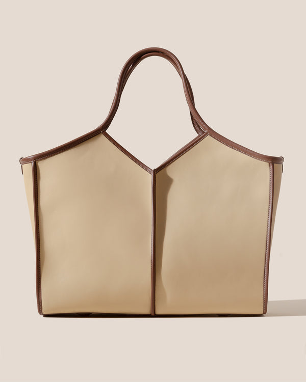 hereu CALELLA SQUARED MEDIUM LEATHER natural