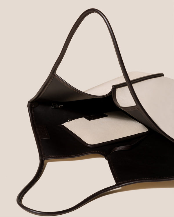 Hereu CALELLA SUEDE Beige Dark Brown