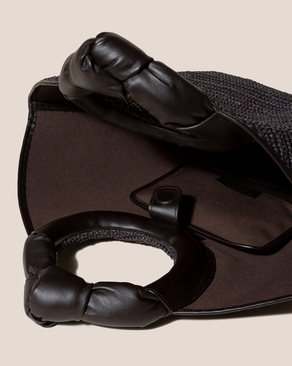 Hereu CASTELL RAFFIA Dark Brown