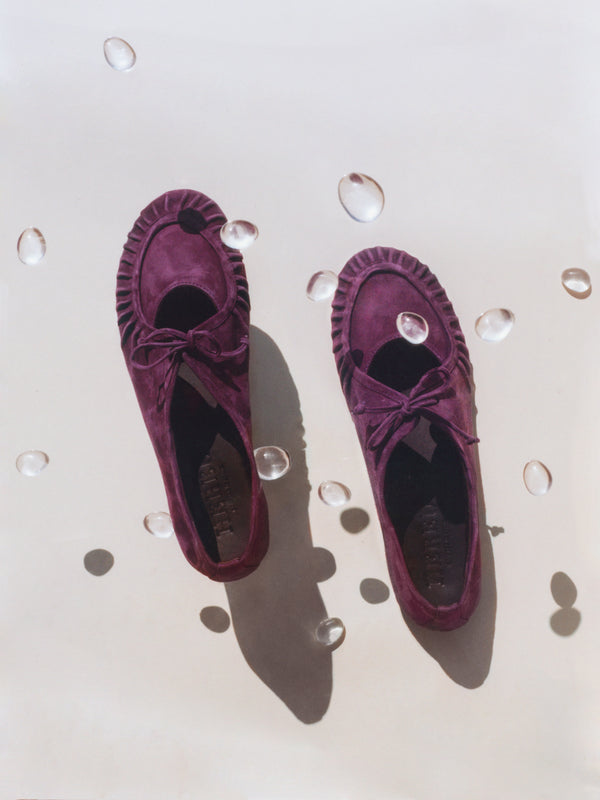Hereu COVETA SUEDE Dark Purple