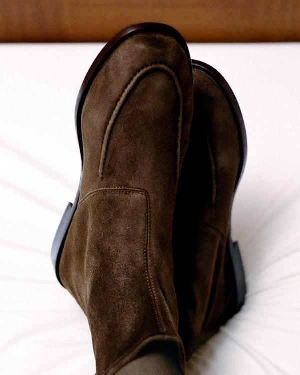 hereu JULIOL BOOT SUEDE dark brown