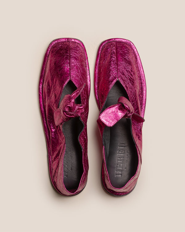 Hereu LLASADA CRINKLED METALLIC Fuchsia