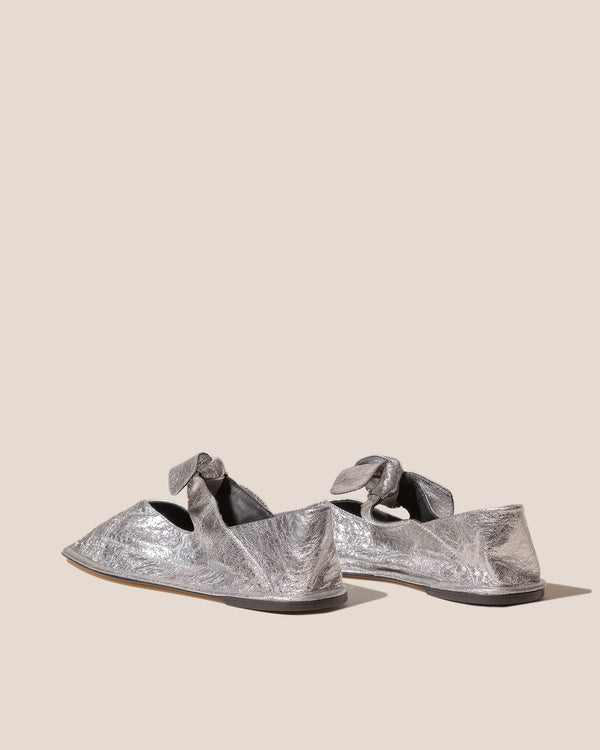 Hereu LLASADA CRINKLED METALLIC Silver