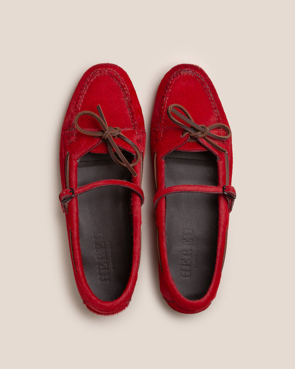 Hereu LOREA CALF HAIR Red