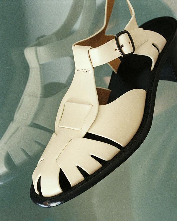 Hereu PESCA HEELED Custard