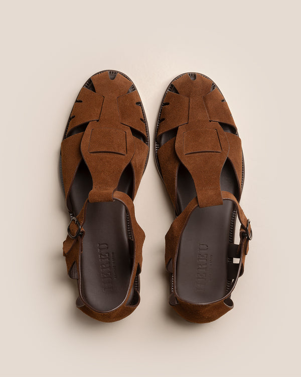 Hereu PESCA SUEDE Tan