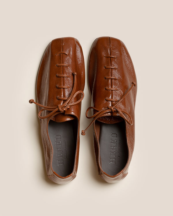 Hereu PLEGADA CRINKLED GLOSSY Cocoa