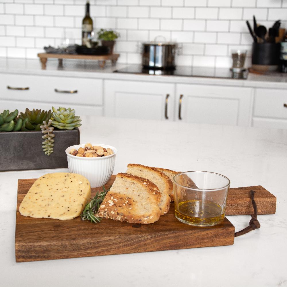 Heritage Lace Artisan Wood Farmhouse Charcuterie Serving Board