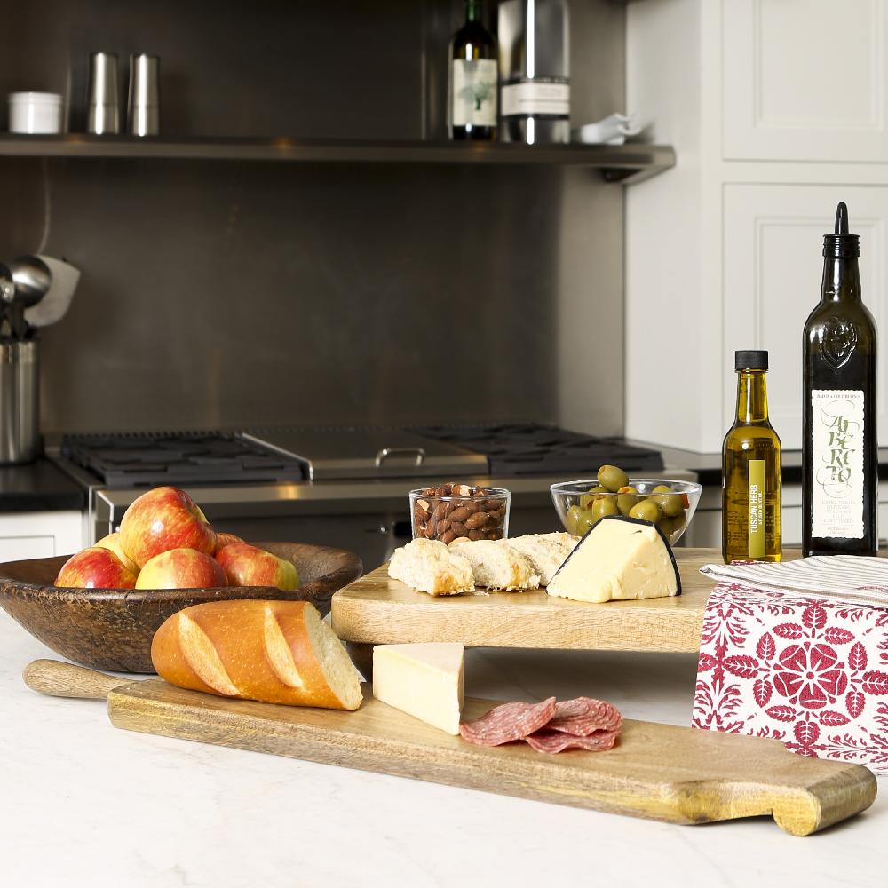 Heritage Lace Artisan Wood Farmhouse Charcuterie Serving Board