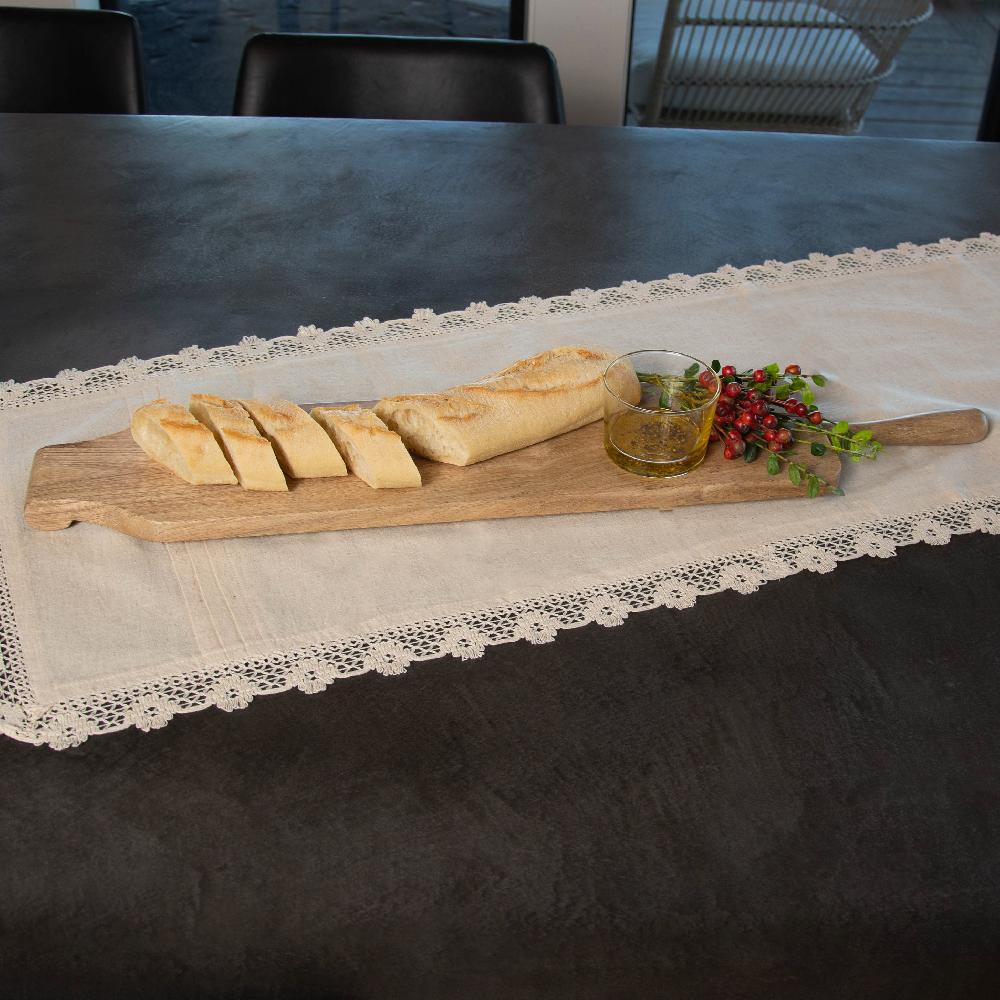 Heritage Lace Artisan Wood Farmhouse Charcuterie Serving Board