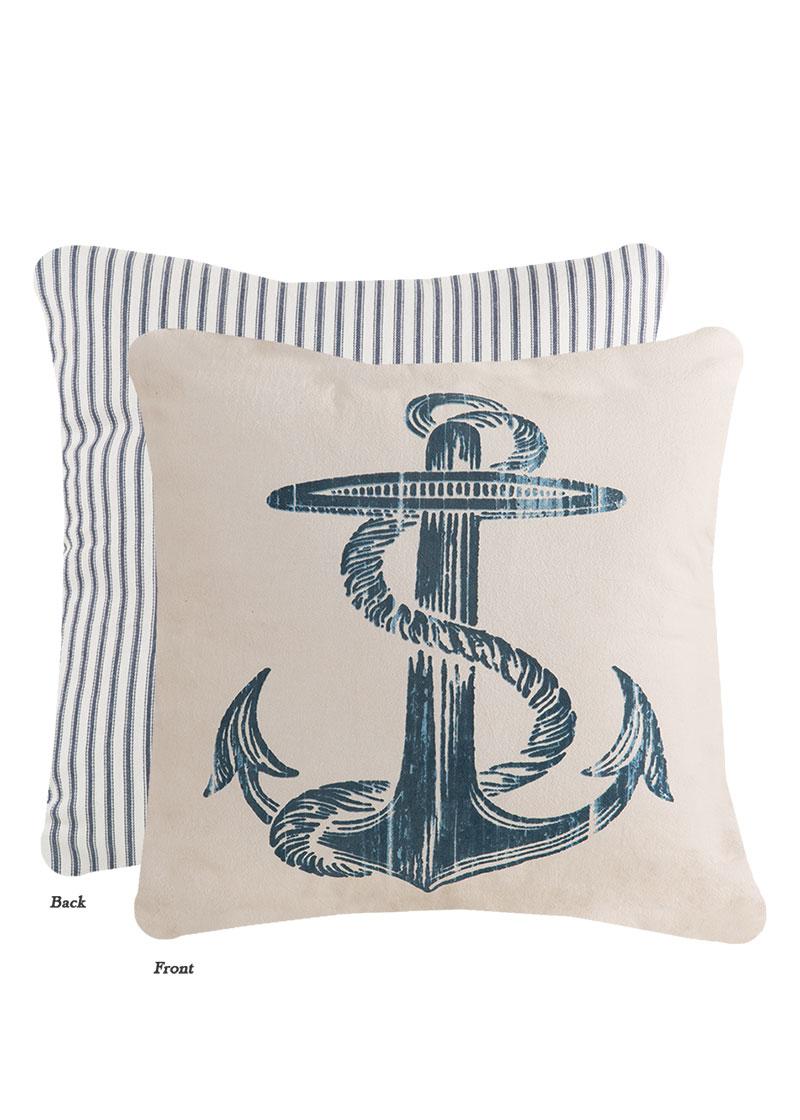 Heritage Lace Anchor Pillow Cover