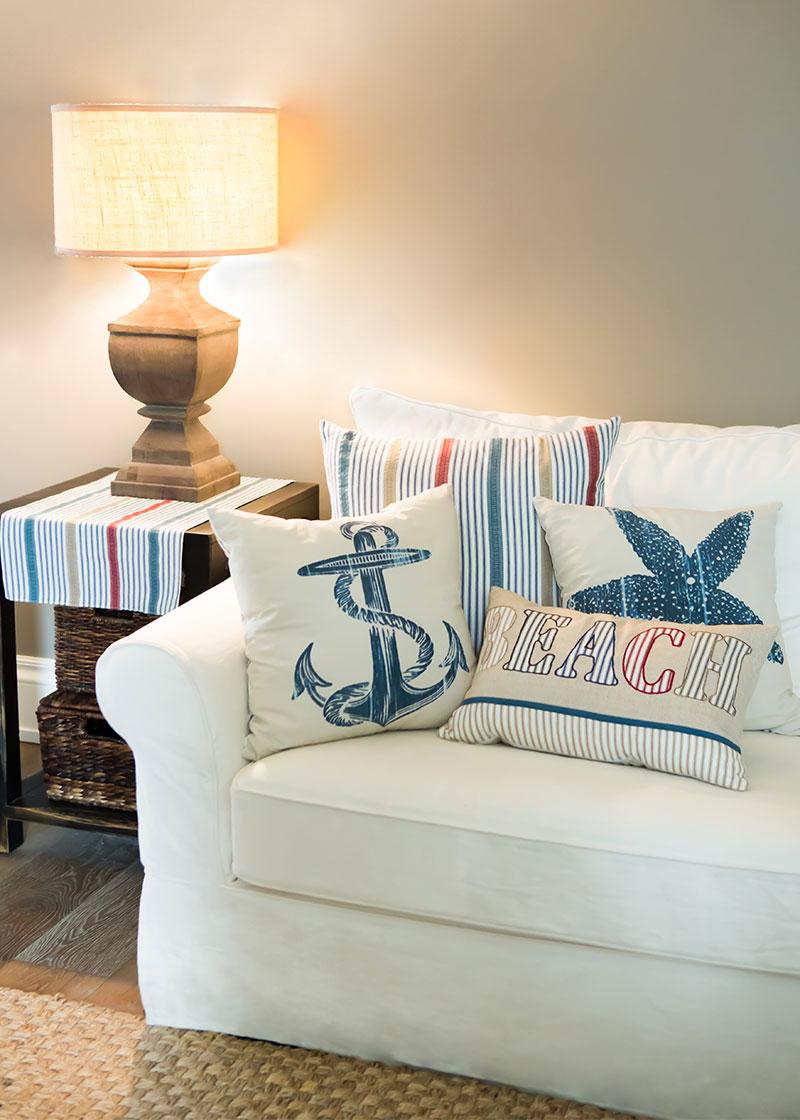 Heritage Lace Anchor Pillow Cover