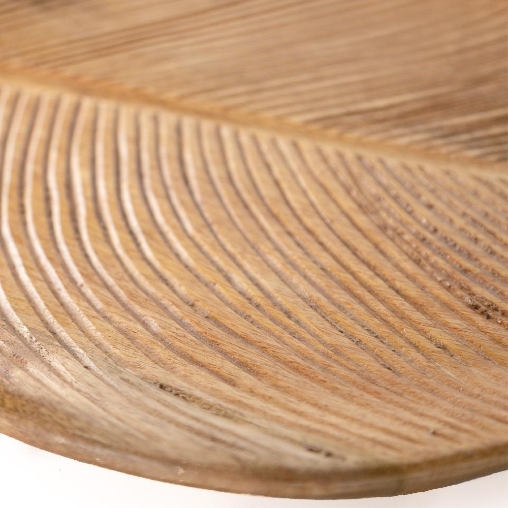 Heritage Lace Artisan Wood Carved Platter