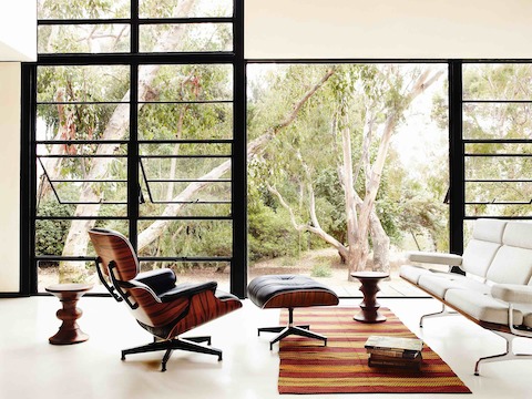 Herman Miller Eames Lounge Chair And Ottoman
