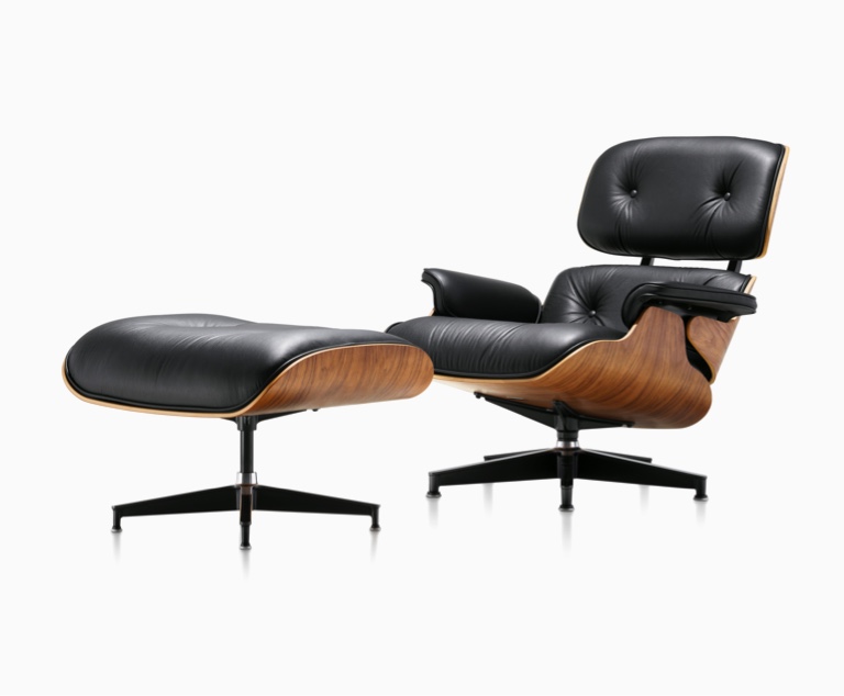 herman miller Eames Lounge Chair and Ottoman