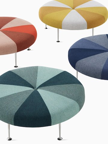 Herman Miller Girard Color Wheel Ottoman